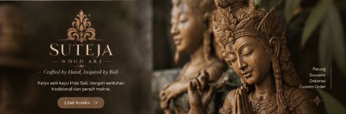 Balinese Wood Carving Sculpture